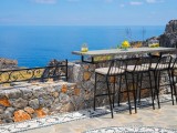 Lindos Vigli Private Villa barstool seating