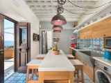 Lindos Vigli Private Villa galley-style kitchen