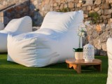 Lindos Vigli Private Villa soft cushioned recliners